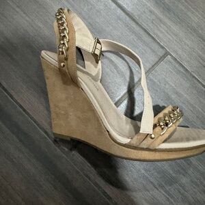Pelle Moda suede wedges